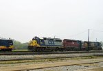 CSX 6151, HLCX 6055 in the yard